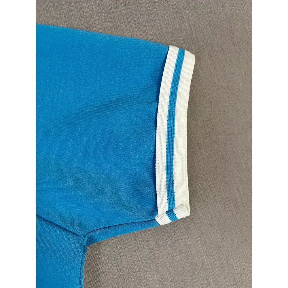 Vintage Sports Belle Two Piece School Athletic Set XL Blue Polyester EUC
